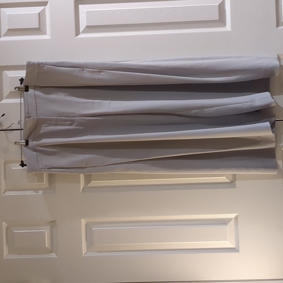 MM Lafleur Zhou 2.0 Culotte Wide Leg Crop Pants Fog - Picture 2 of 4